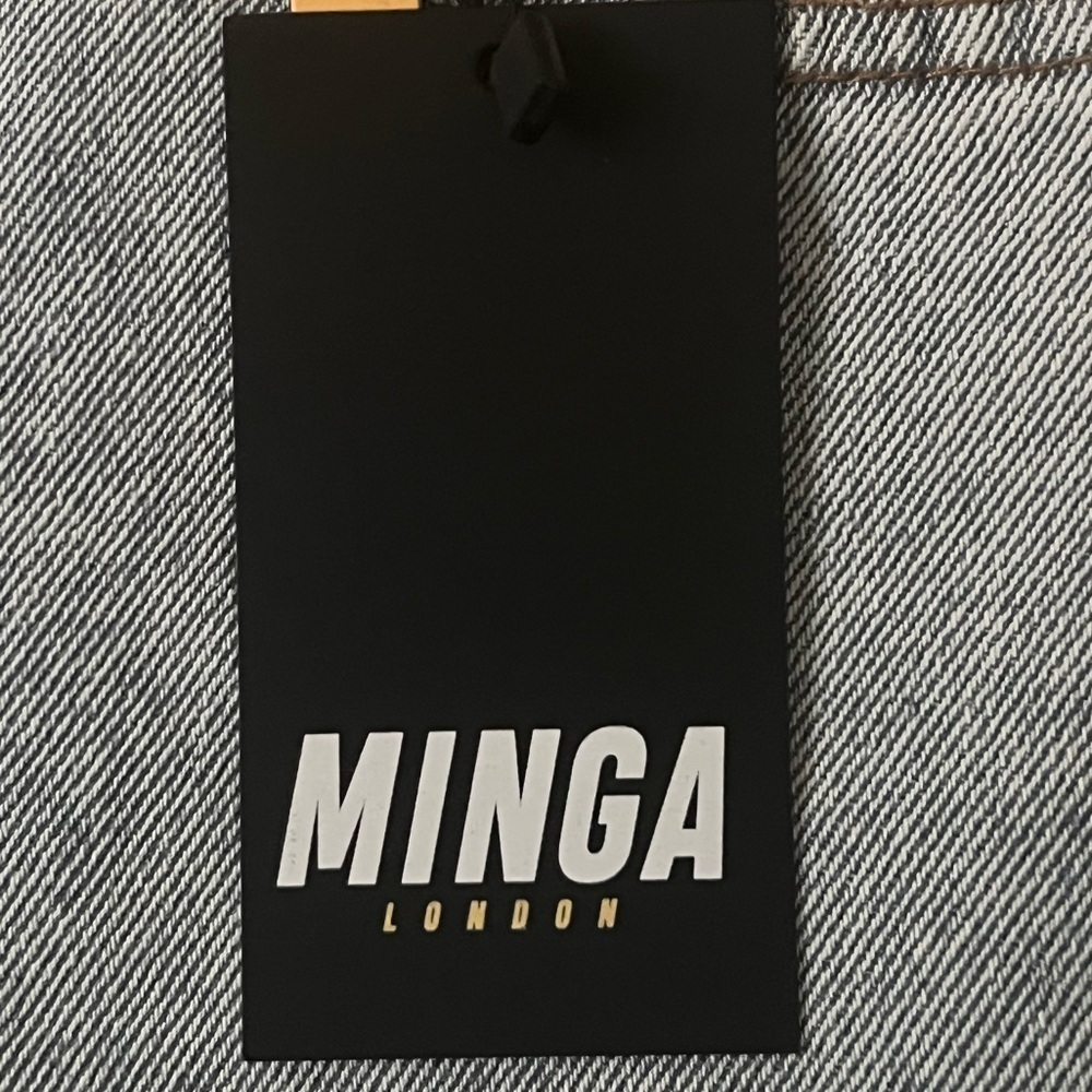 Minga London Light Wash Jeans Nwt Us 6 — image 7 of 8